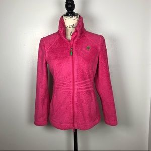 Pink Lilly Pulitzer Maddie Fleece Jacket - XS